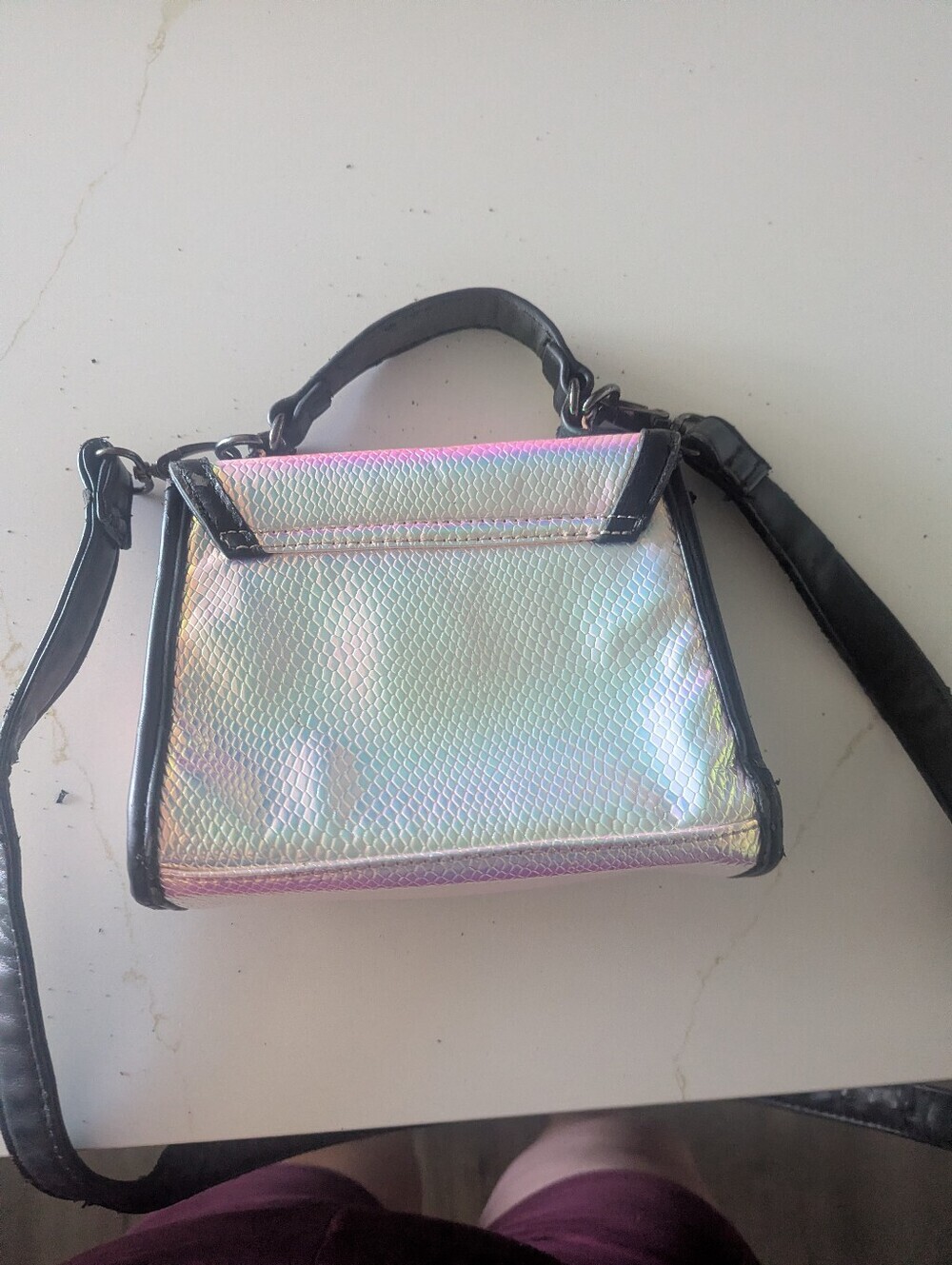 Nasty Gal x Nila Anthony Hologram At Me Bag - Picture 15 of 16